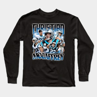 VINTAGE FOOTBALL CHRISTIAN MCCAFFERY BOOTLEG Long Sleeve T-Shirt